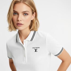 Beyaz Polo Yaka T-Shirt