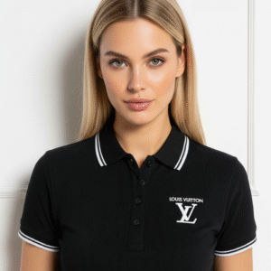 Siyah Polo Yaka T-Shirt